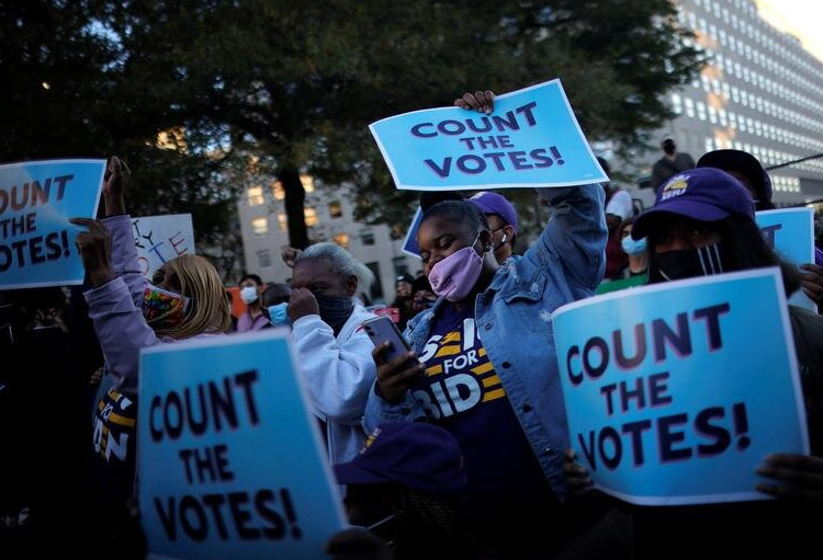 اعتراضات انتخابات آمریکا