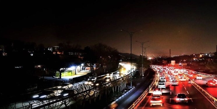 دلیل خاموشی شبانه تهران دلیل خاموشی شبانه تهران