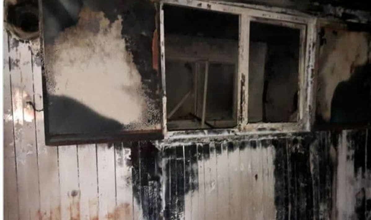 معلمان حادثه‌دیده در آتش‌سوزی کانکس از بیمارستان مرخص شدند