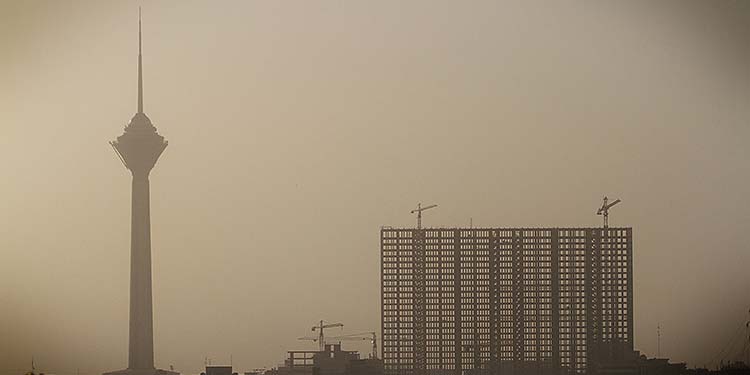 آلودگی هوای تهران 