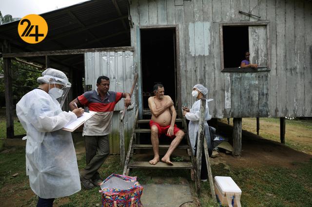 واکسیناسیون ساکنان برزیل