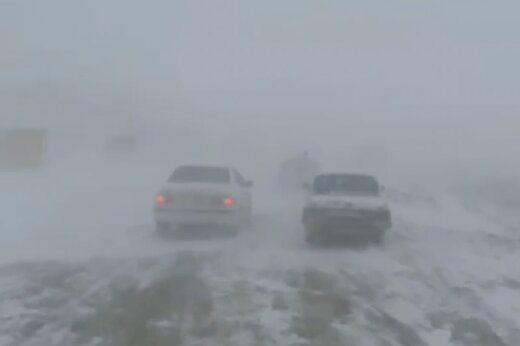 بارش برف در ایران