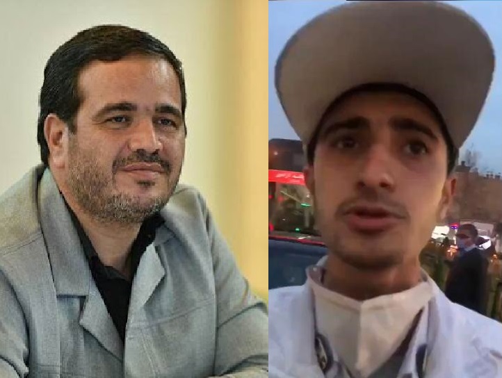 سیلی عنابستانی به سرباز راهور