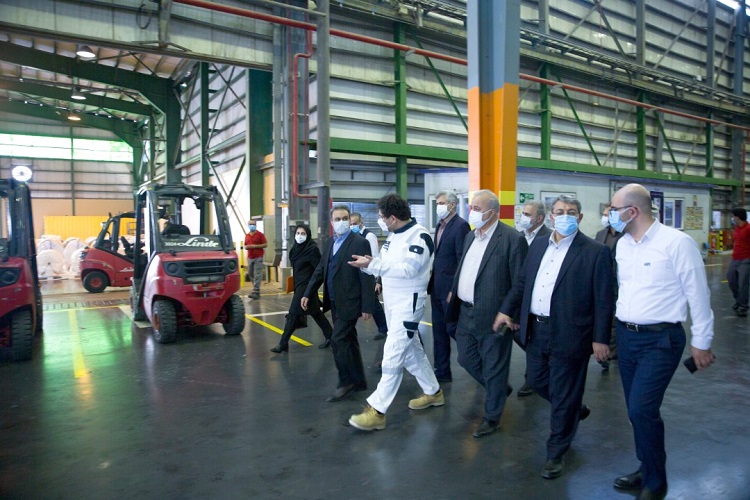 بازدید مدیرعامل و عضو هیات مدیره بانک ملت از شرکت آریاساسول بازدید مدیرعامل و عضو هیات مدیره بانک ملت از شرکت آریاساسول