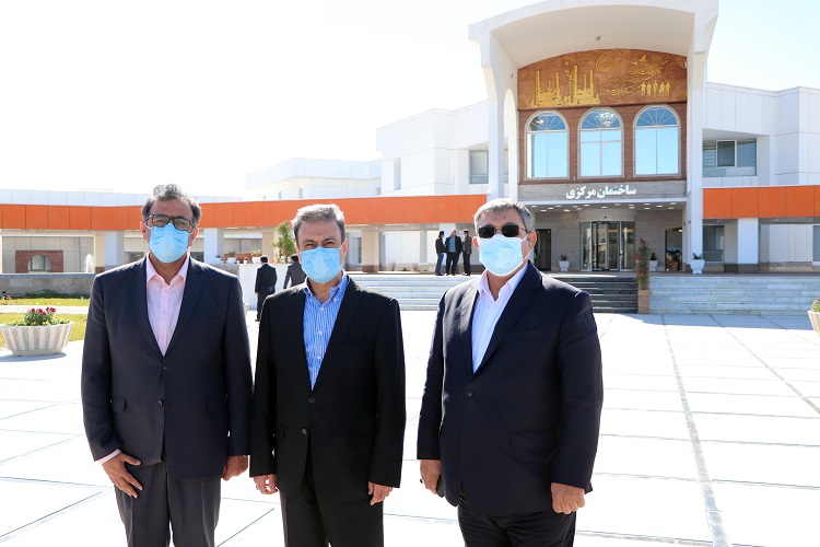 بازدید مدیرعامل بانک ملت از افتتاح پروژه پالایشگاه گاز بیدبلند بانک ملت