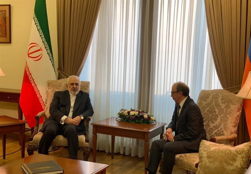 در دیدار ظریف با وزیرخارجه ارمنستان