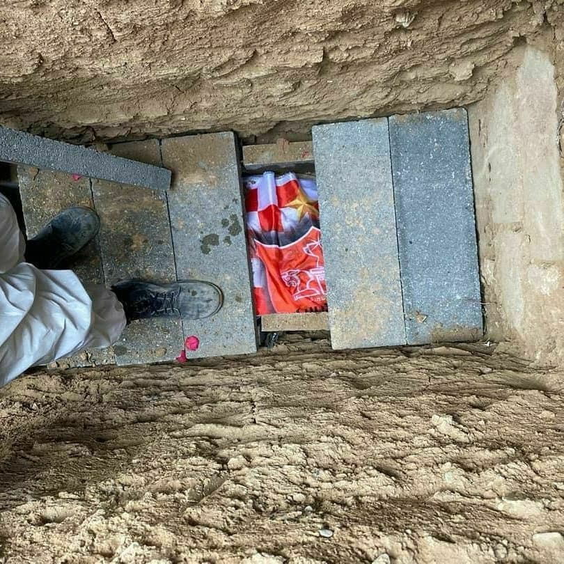 وقتی پرچم پرسپولیس بخشی از کفن مهرداد شد + عکس