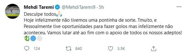 انتقاد سایت پرتغالی از مهاجم ایرانی پورتو انتقاد سایت پرتغالی از مهاجم ایرانی پورتو