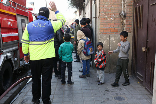 آتش‌سوزی در شیرخوارگاه آمنه/ این حادثه تلفات جانی نداشت