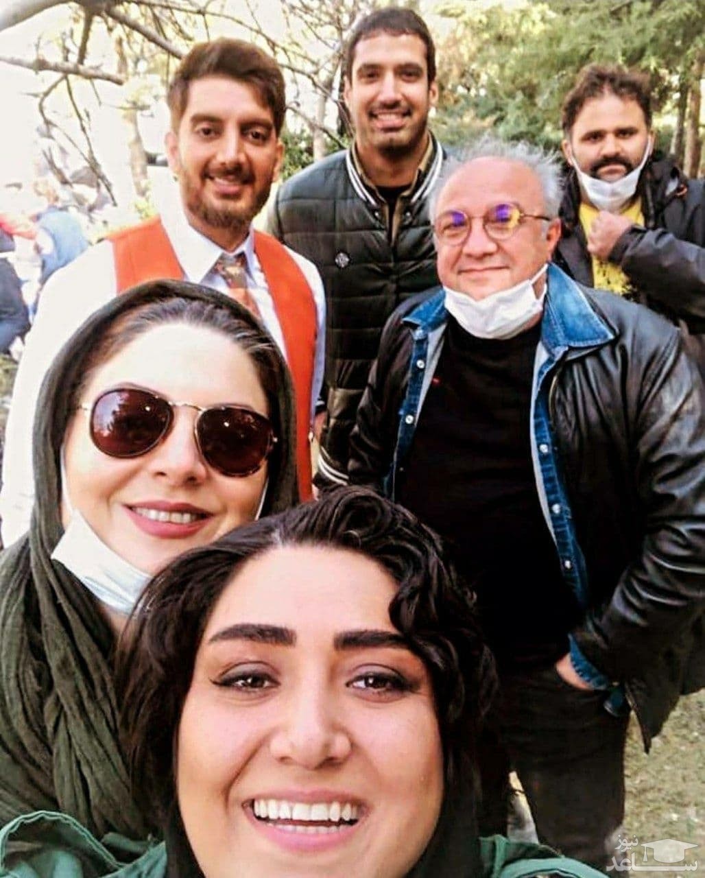 فرزاد فرزین و باران کوثری در پشت صحنه ملکه گدایان +عکس فرزاد فرزین و باران کوثری در پشت صحنه ملکه گدایان +عکس