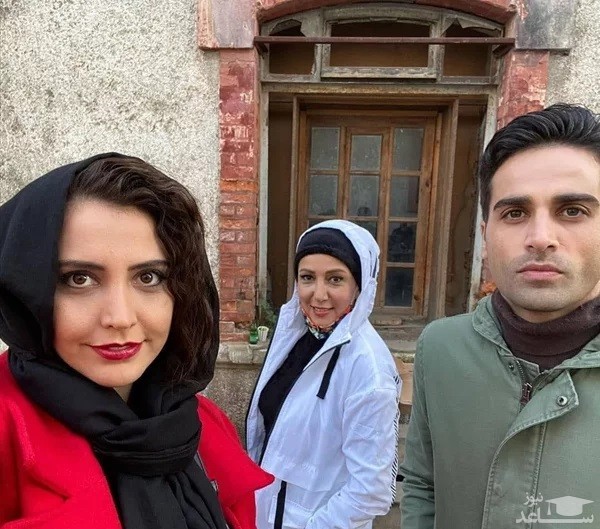 فرزاد فرزین و باران کوثری در پشت صحنه ملکه گدایان +عکس فرزاد فرزین و باران کوثری در پشت صحنه ملکه گدایان +عکس