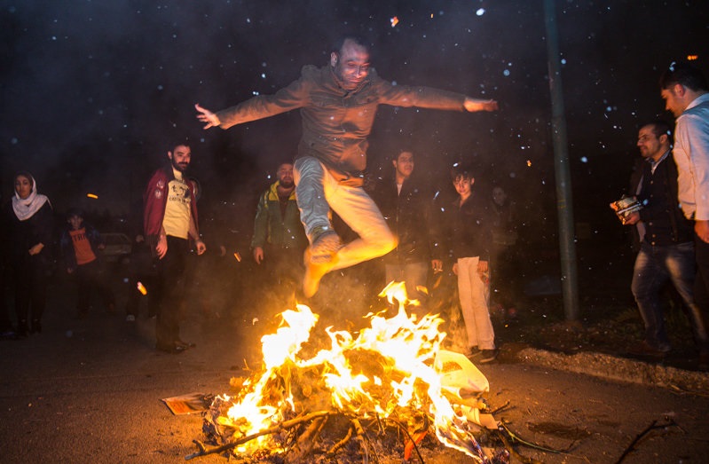 مصدومان حوادث چهارشنبه سوری