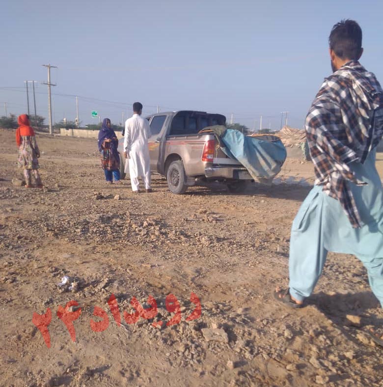 تخریب چادر زن چابهاری