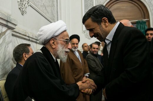 حضور احمدی نژاد در انتخابات 1400