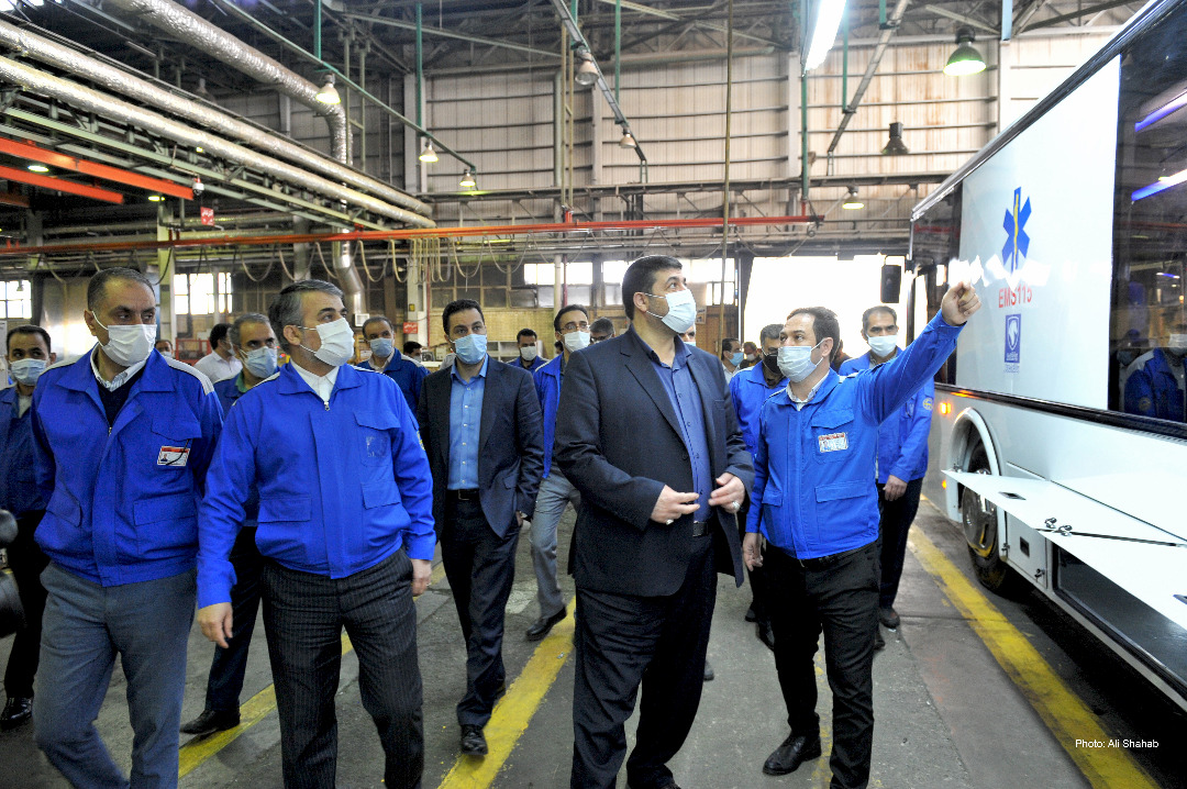 اتوبوس آمبولانس ساخت داخل به تولید انبوه رسید اتوبوس آمبولانس ساخت داخل به تولید انبوه رسید