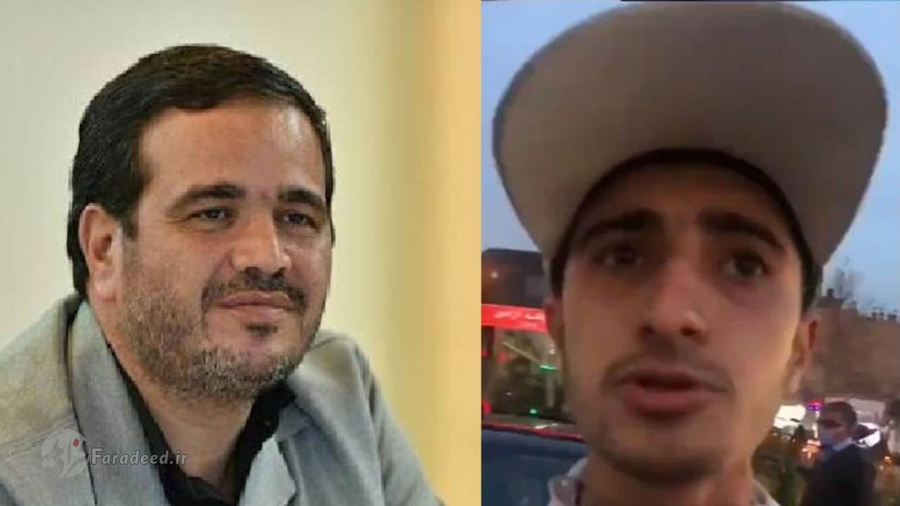 پلیسی که از عنابستانی سیلی خورد