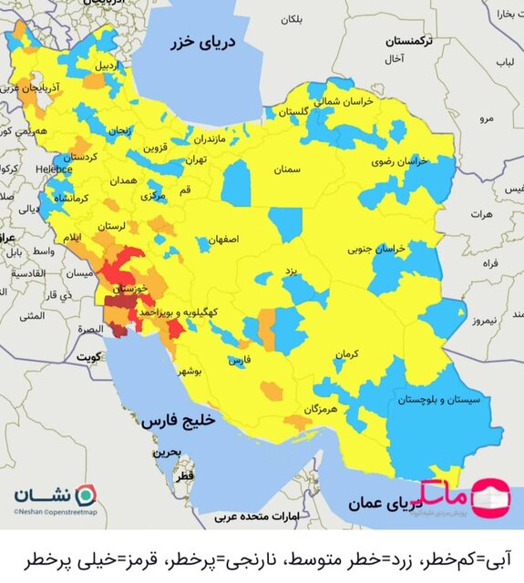 محدودیت تردد کرونایی