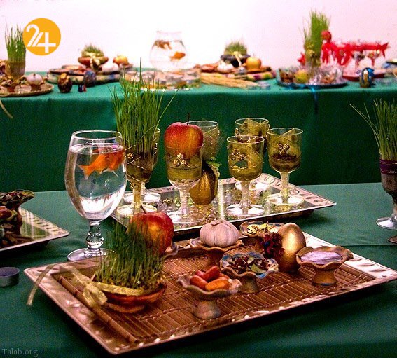 تصاویری از انواع سفره&zwnj;های هفت سین