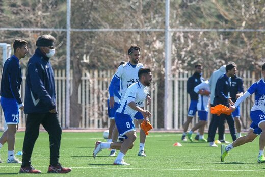 غیبت قائدی در تمرین استقلال