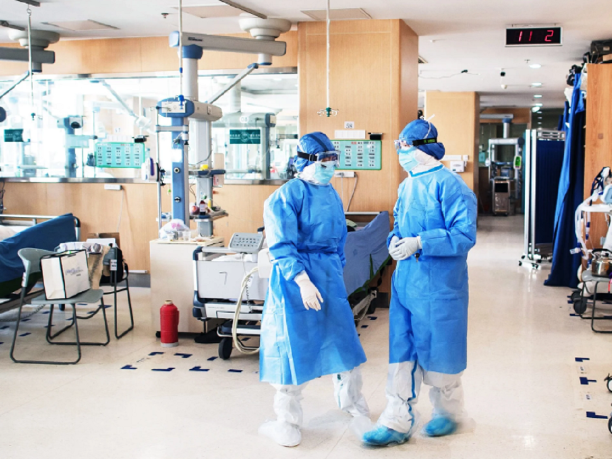 کاهش بستری در بخش کرونا 