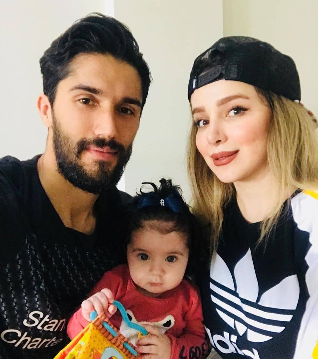 عکس دیده نشده از همسر بازیکن استقلال+عکس