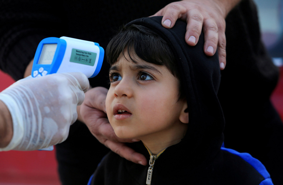 تست کرونا کودکان