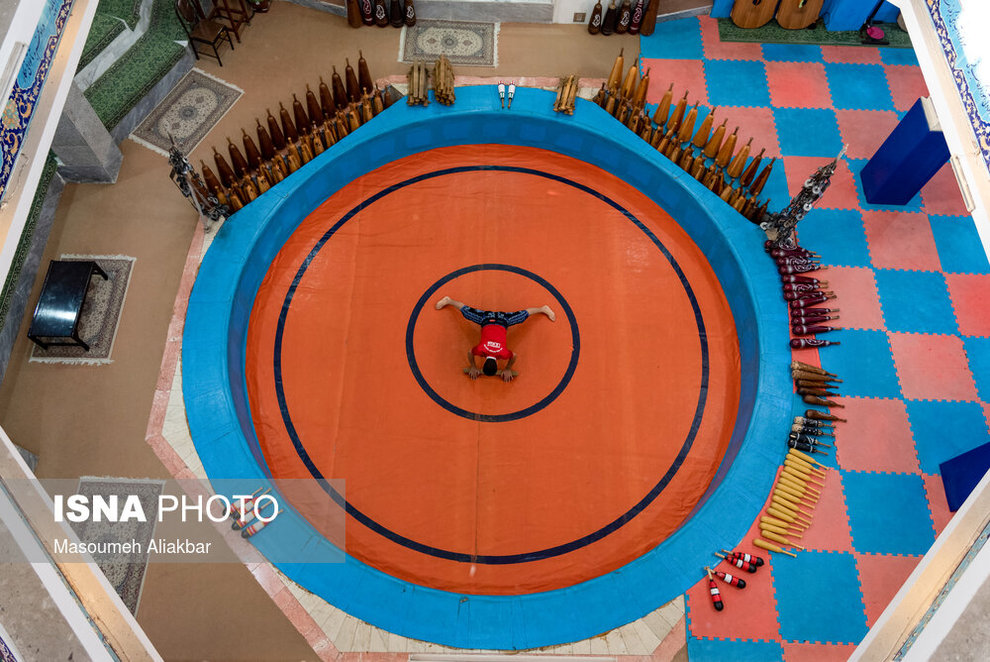 تمرین ورزشکاران ایرانی در شرایط کرونایی