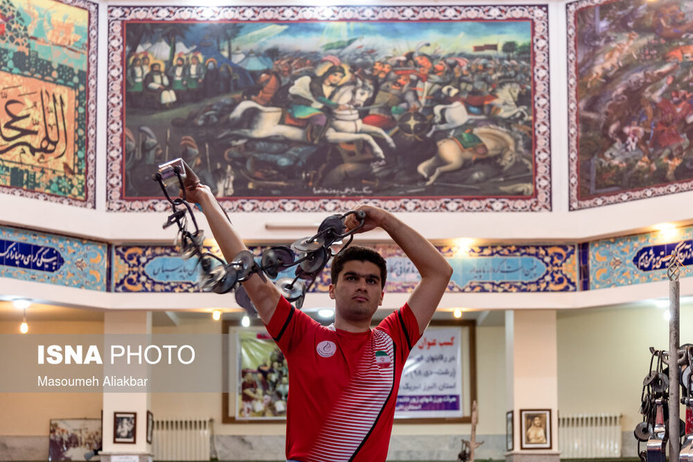 تمرین ورزشکاران ایرانی در شرایط کرونایی