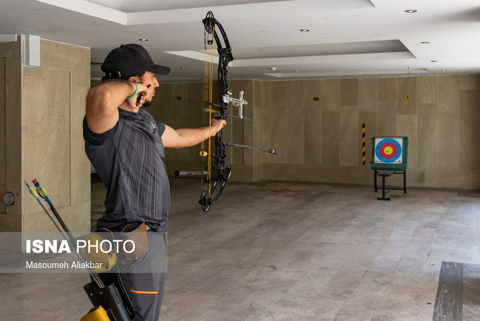 تمرین ورزشکاران ایرانی در شرایط کرونایی