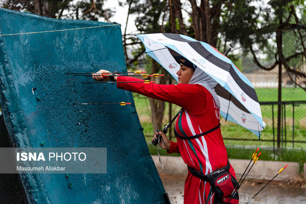 تمرین ورزشکاران ایرانی در شرایط کرونایی