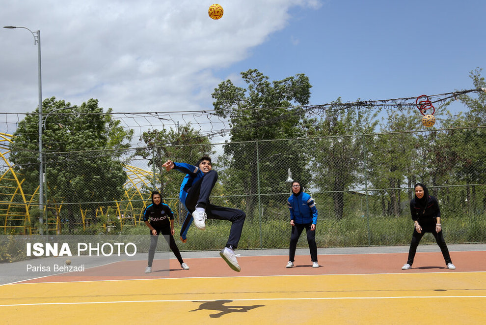 تمرین ورزشکاران ایرانی در شرایط کرونایی