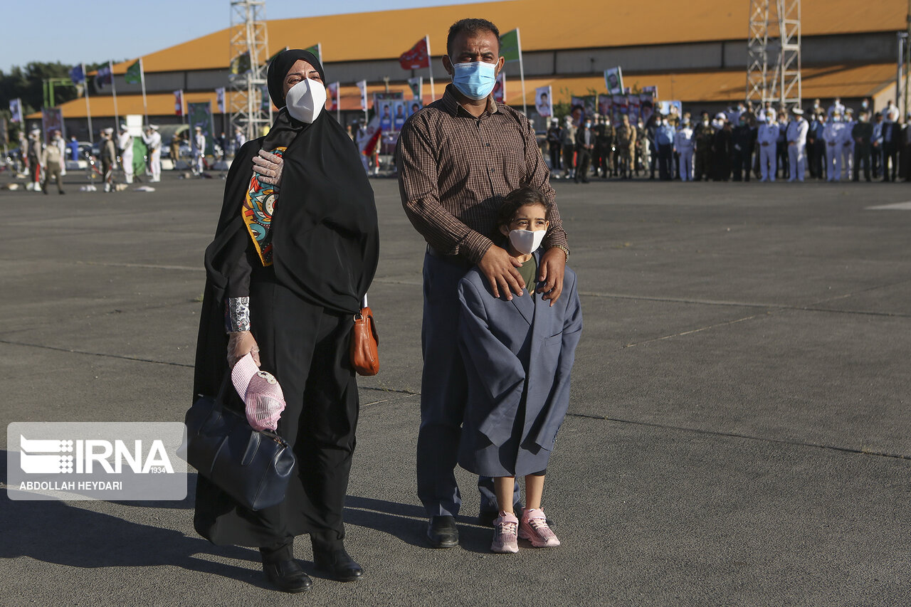 تشییع شهدای سانحه ناوچه کنارک