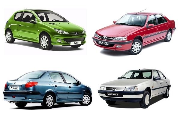 قیمت خودرو‌های داخلی ۱۳۹۹/۰۲/۰۳