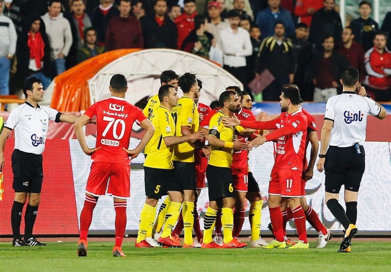 اعلام نتیجه سپاهان و پرسپولیس