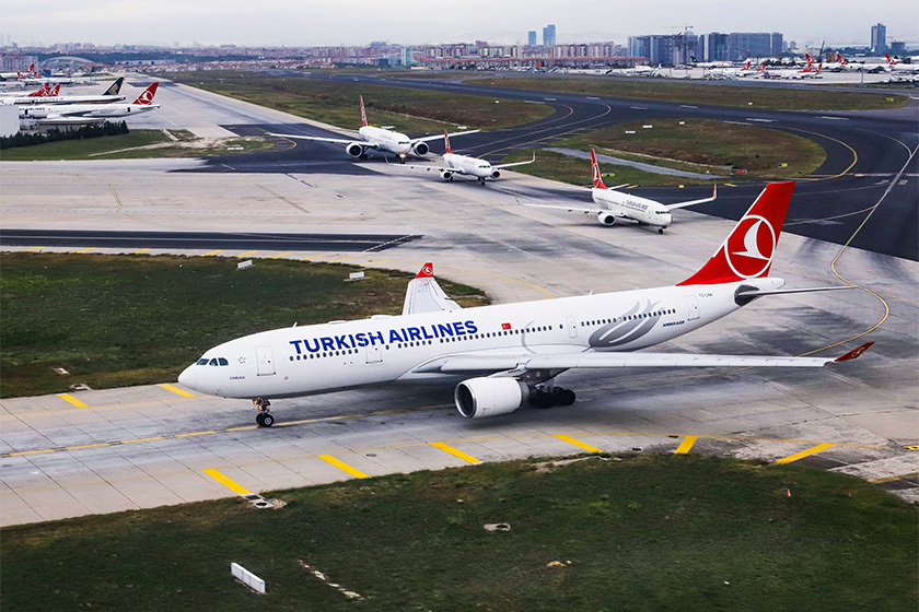 پرواز‌های ترکیش ایرلاین یک ماه دیگر به تعویق افتاد