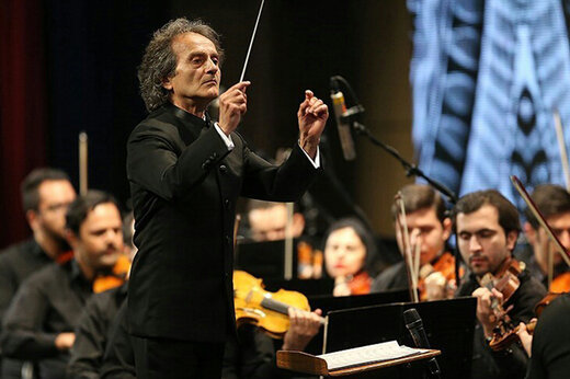 خداحافظی شهرداد روحانی از ارکستر سمفونیک تهران شهرداد روحانی