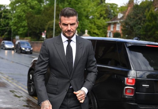 دیوید بکهام و همسرش