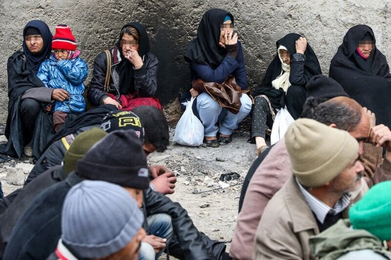 جمع آوری معتادان ویروس کرونا داشتند 