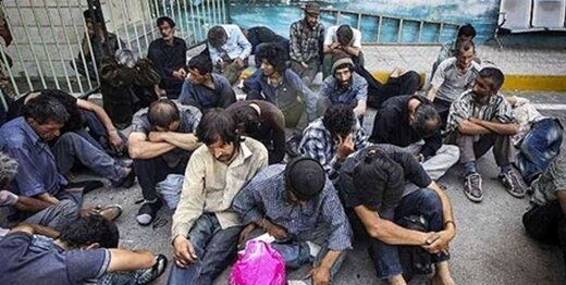ادامه جمع‌آوری و غربالگری معتادان متجاهر در تهران/ چگونگی فعالیت مراکز ماده ۱۶ در شرایط کرونایی