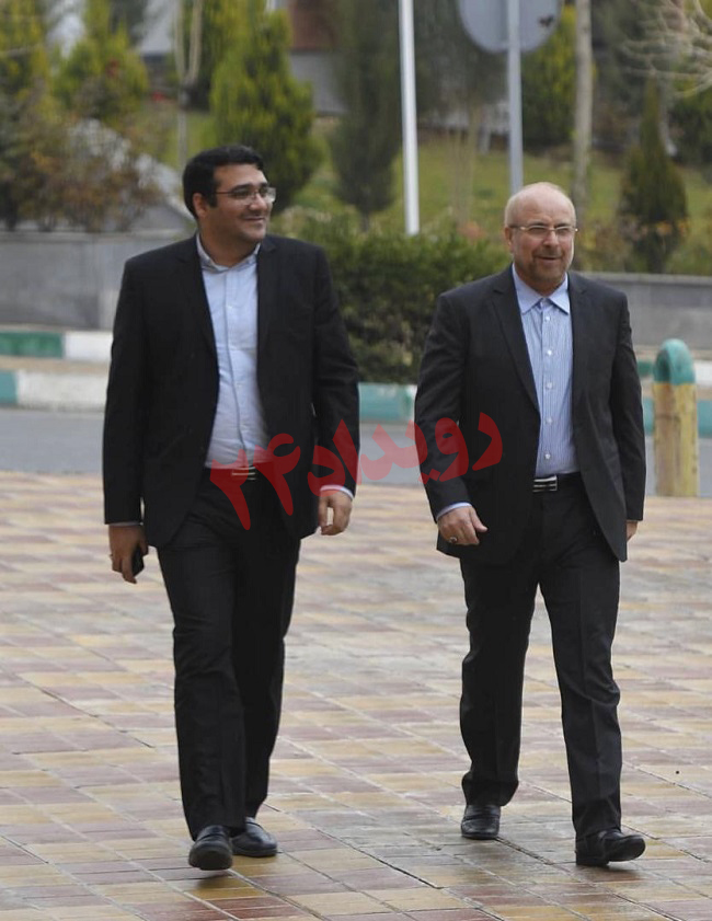 فرزند تیمور عسکری و محمدباقر قالیباف فرزند تیمور عسکری و محمدباقر قالیباف