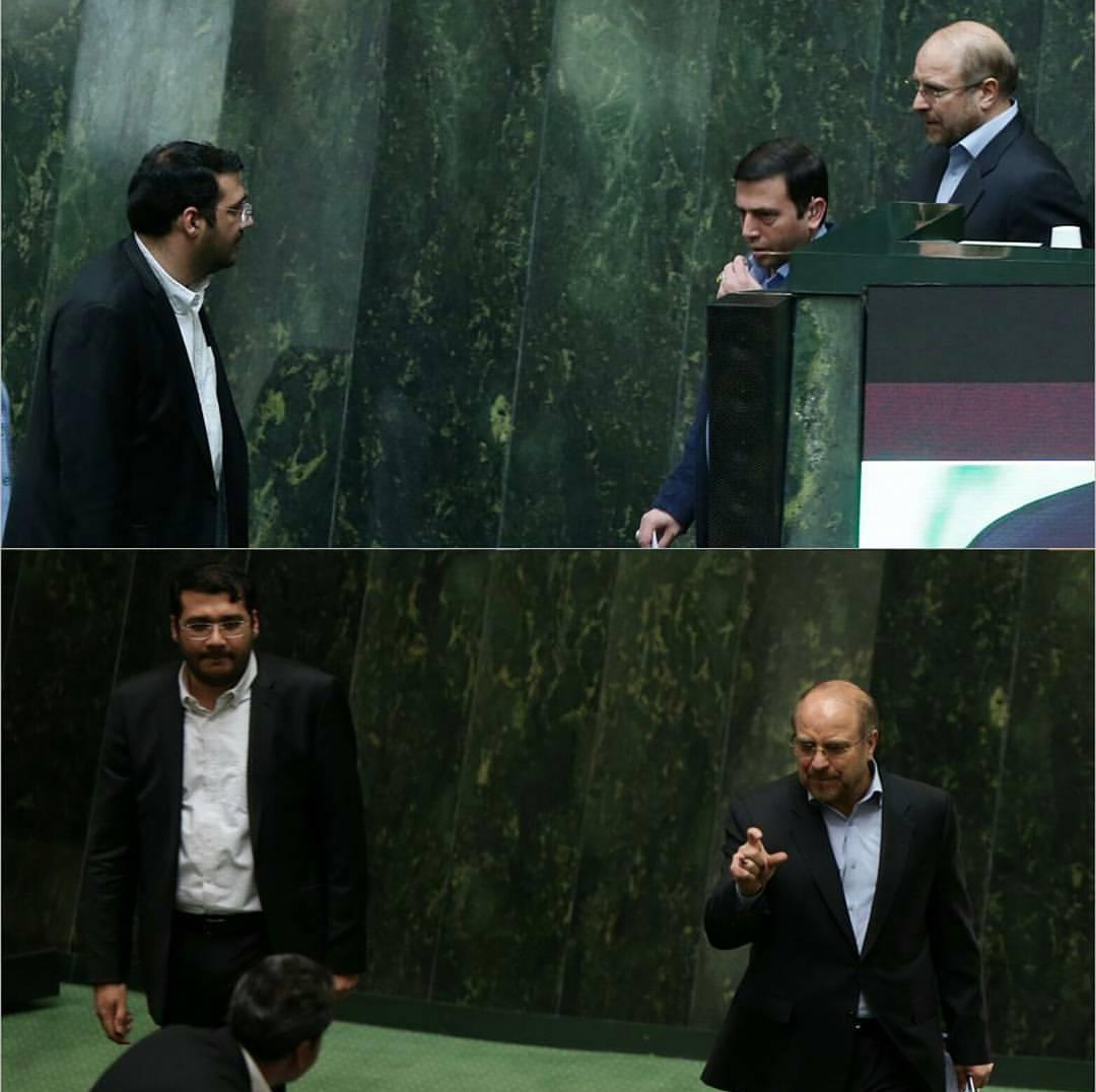 فرزند تیمور عسکری و محمدباقر قالیباف فرزند تیمور عسکری و محمدباقر قالیباف