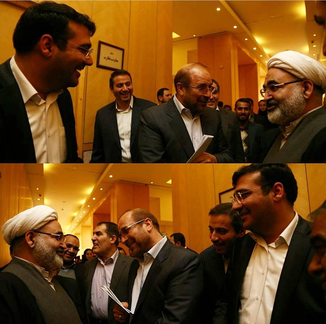 فرزند تیمور عسکری و محمدباقر قالیباف فرزند تیمور عسکری و محمدباقر قالیباف