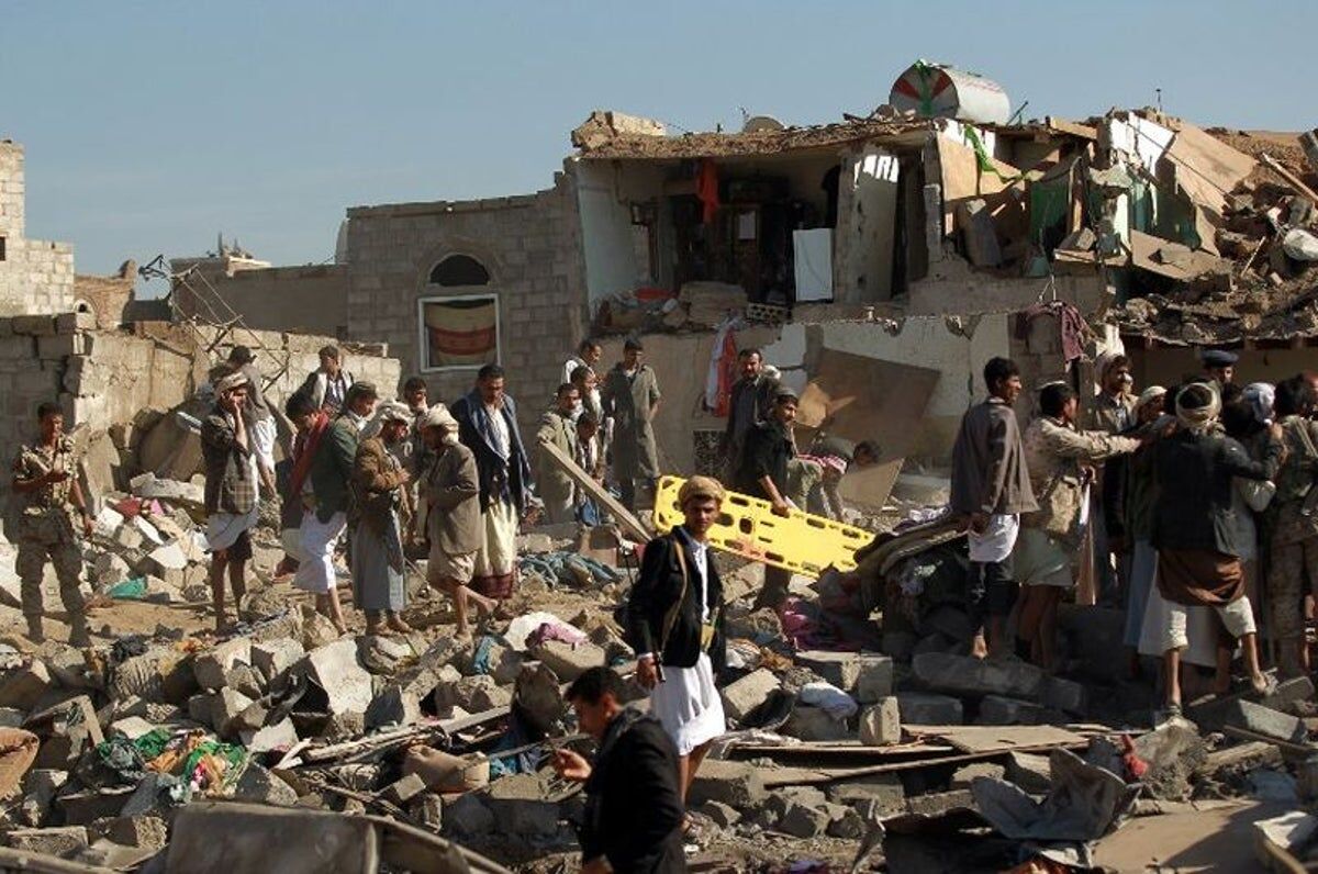 حمله عربستان به غیرنظامیان یمنی