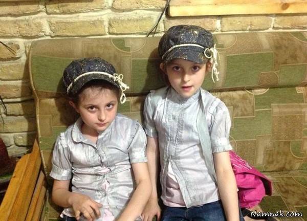 دوقلو‌های پایتخت در کودکی+عکس