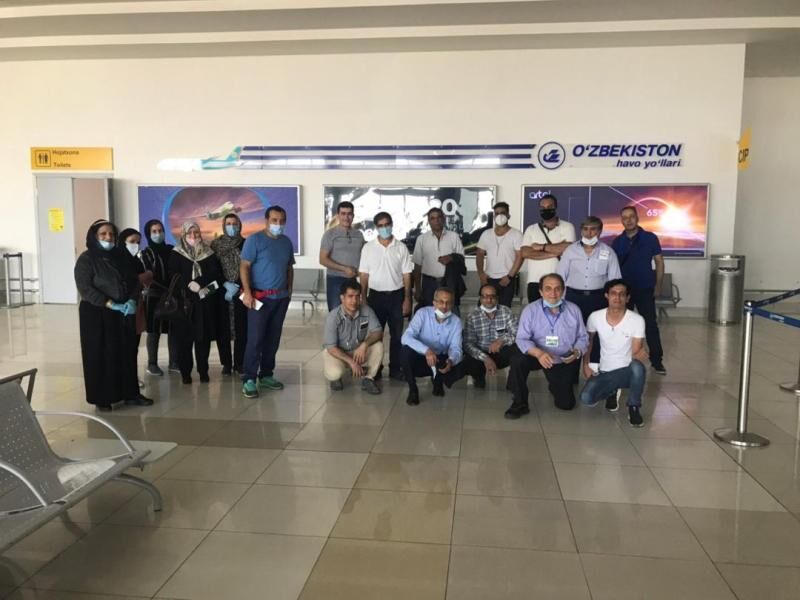 انتقال ایرانیانی که در ازبکستان بودند