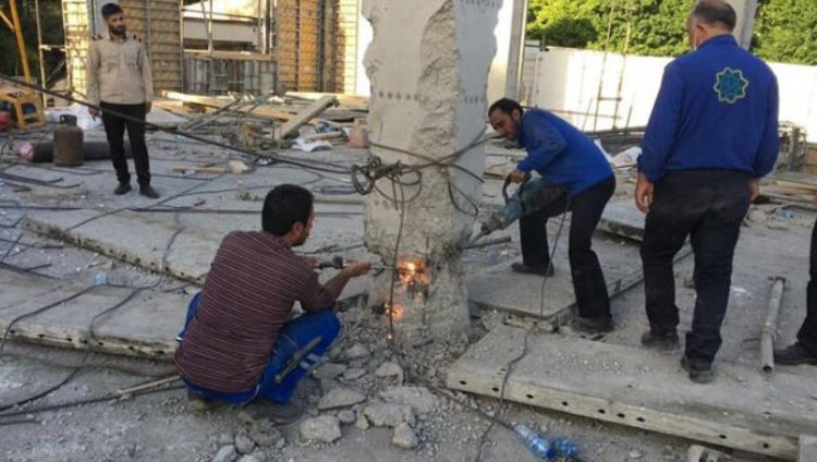 تخریب ملک ریاست‌جمهوری در جماران