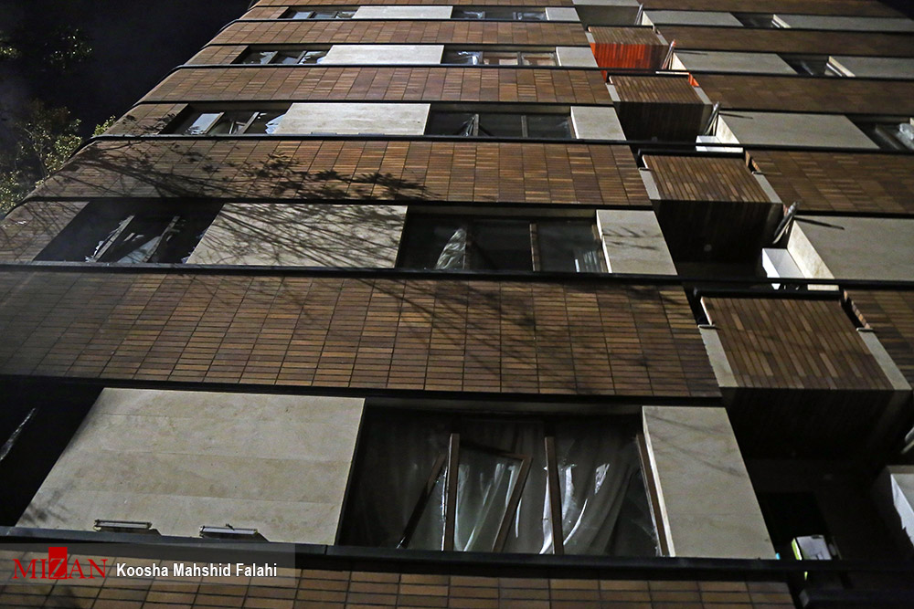 آتش سوزی در یک کلینیک درمانی در خیابان شریعتی تهران+عکس