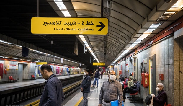 آمار مسافران مترو