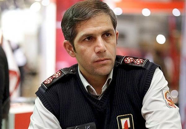 انفجار در خیابان سبلان تهران 