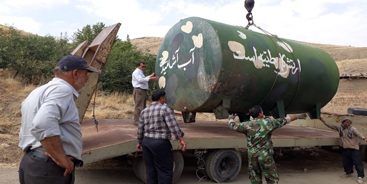 ارسال آب به غزانیه